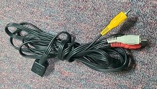 Genuine Sony OEM RCA AV Audio/video Cable For PlayStation PS1 PS2 PS3
