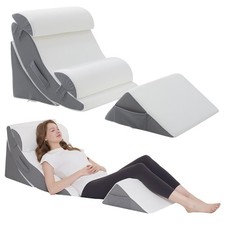 Wedge Pillow Set for After Surgery 5PCS Orthopedic Bed Wedge Pillow Set for...