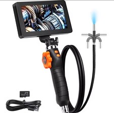 Articulating Borescope Camera, Light Two-way Articulated Endoscope Inspection