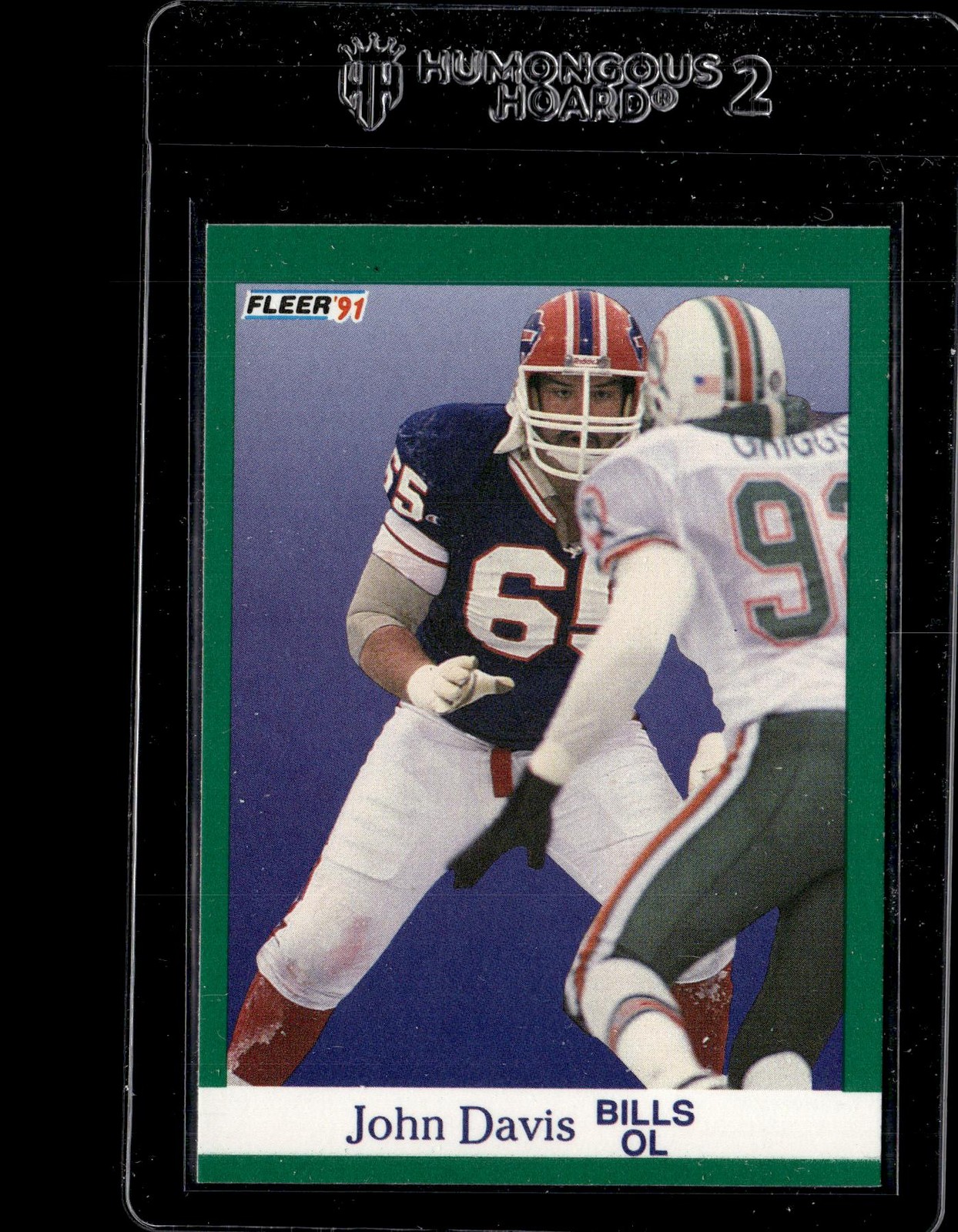 1991 Fleer #2 John Davis RC