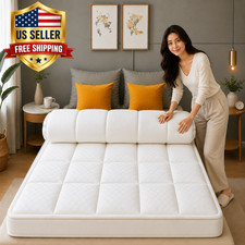 High Quality Extra Thick Mattress Topper 1000GSM Cooling Breathable Noiseless