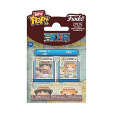 Funko Bitty Pop! - One Piece - Monkey D. Luffy & Nami - Set of 2 Figures - New
