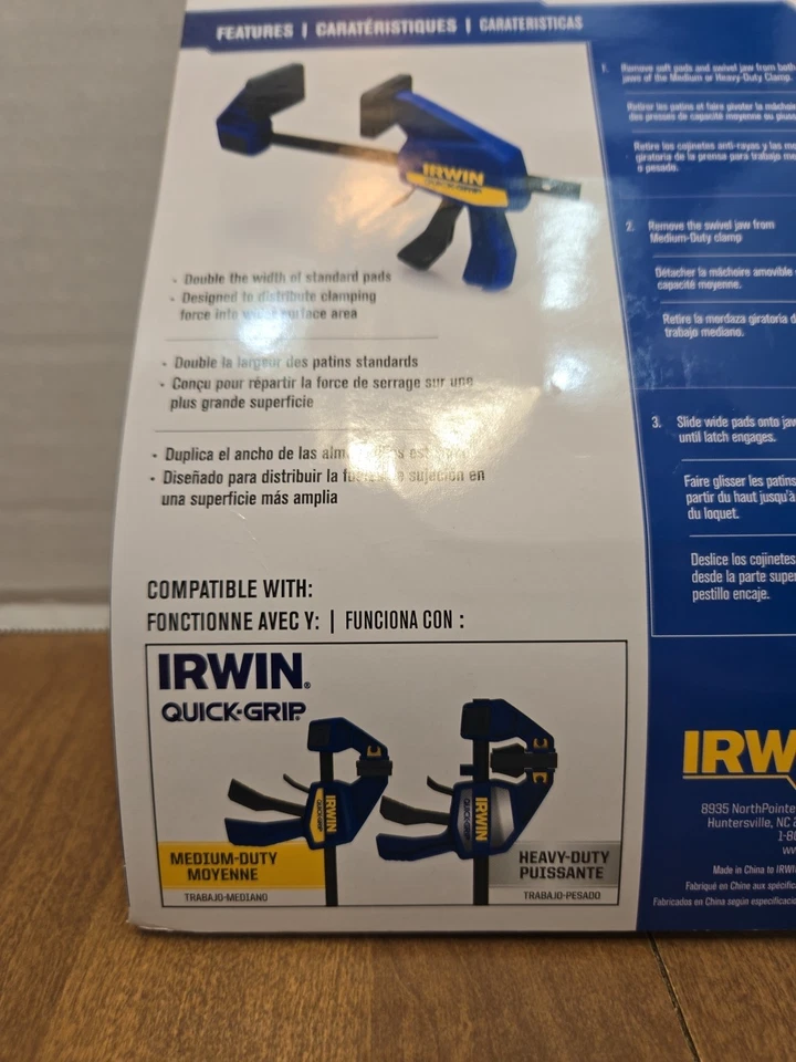 Irwin Quick Grip Replacement Pads For Irwin Quick Grip - image 4 of 4