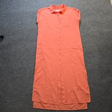 Calvin Klein Dress Womens Size 12 Orange Line...