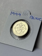 1999 Uncirculated £1 Pound Lion Rampant One Pound Coin Brilliant Uncirc Bunc Bu