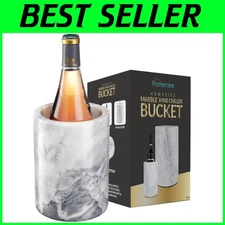 Elegant Marble Wine Chiller Bucket