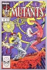 The New Mutants #66 X-Men SC Superhelden Comic Heft Marvel 1988