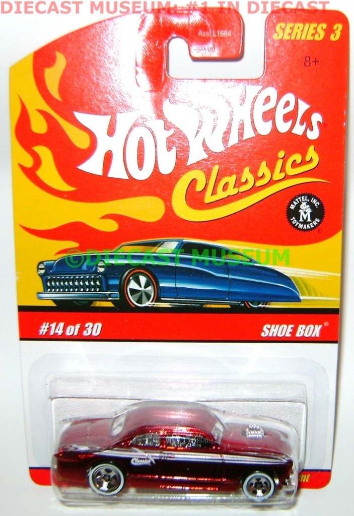 SHOE BOX HOT WHEELS DIECAST CLASSICS SERIES 3 eBay