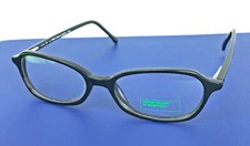 United Colors of Benetton Black 48-15-140 Eyeglass Vintage NOS Frames