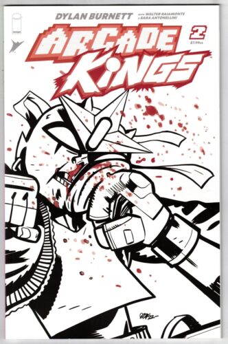 ARCADE KINGS #1-5 SET COMPLETO (2023)- TUTTE LE VARIANTI 1:25 BW - IMMAGINE - Foto 3 di 6