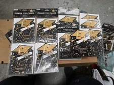 College Highschool Graduation 56 Thank You Blank Note Cards & 16 Bonus Cards Lot