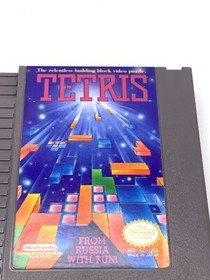TETRIS Original Nintendo NES Video Game puzzle block classic CARTRIDGE ONLY.
