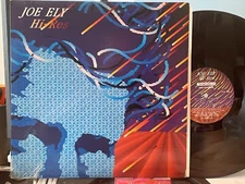 JOE ELY "Musta Notta Gotta Lotta" LP NM/VG+, Gold Stamped Promo 1981