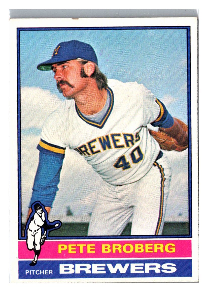 1976 Topps #39 Pete Broberg Free Shipping