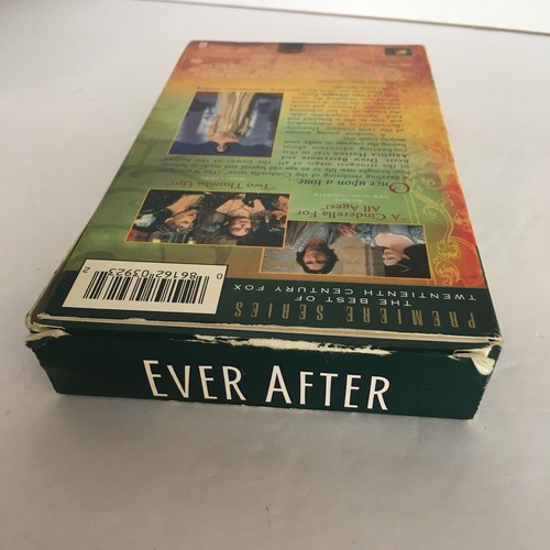 Ever After VHS Tape Drew Barrymore Angelica Huston 1998 Fox Series - Imagen 8 de 12