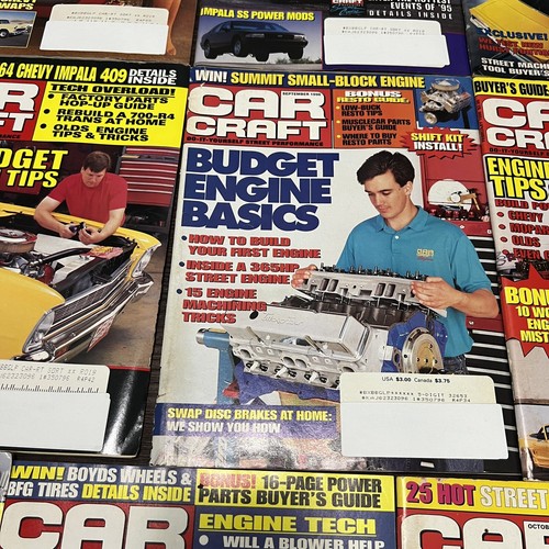 Car Craft Magazine Lot of 14 Sizzling VTG Hot Rodding and Cars 90’s - Picture 9 of 22