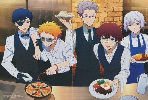 poster promo Hamatora La Corda D'oro blue sky anime Nice kisaragi kyoya Murasaki