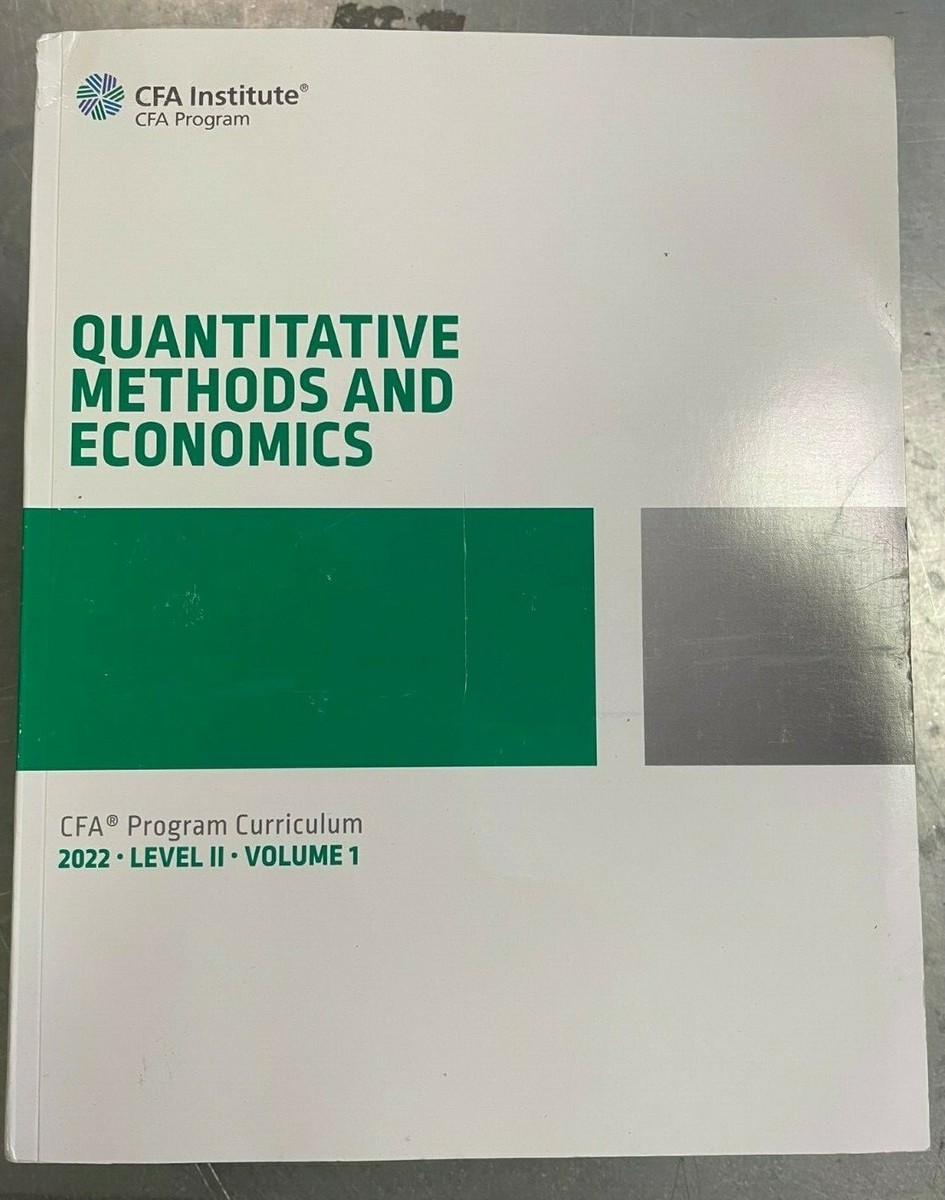 CFA Institute CFA Program Curriculum Level II Volumes 1 to 6