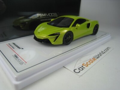 【美品】 TSM McLaren Artura 1/43 グレー TSM MODEL TSM430623 1/43 McLaren Artura Volcano Blue Resin