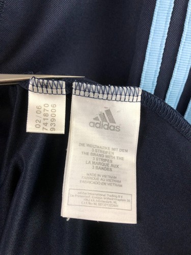 Vintage Adidas Argentina Football Shirt Soccer Jersey Train Messi Rare Size XXL - Picture 11 of 17