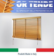 Tende Veneziane in Legno SU MISURA NON KIT CINESI!! Produzione Italiana a Milano