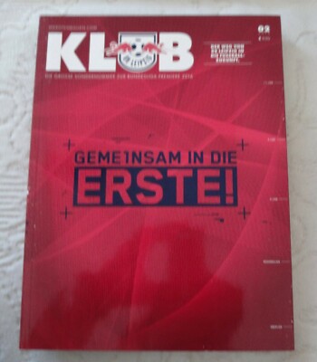 RB Leipzig   Klub das Vereinsmagazin Nr. 2 von 2016 die roten Bullen 