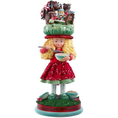 Kurt Adler Hollywood Goldilocks Nutcracker, Multicolored, 15.5''