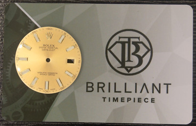 Rolex Datejust 41mm Champagne Stick Dial Model 116333