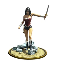 Factory Entertainment Wonder Woman Metal Miniature Premium Statue-New