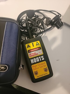 Hoots, High Output Optical Scanner, Set Of 2. Power Tested Good. (222)