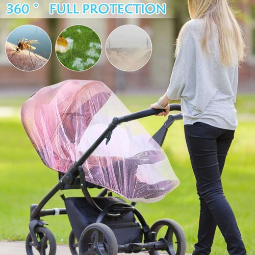 2024 Baby Mosquito Net For Stroller Car Seat Infant Bug Protection Insect Cover - Picture 10 of 16