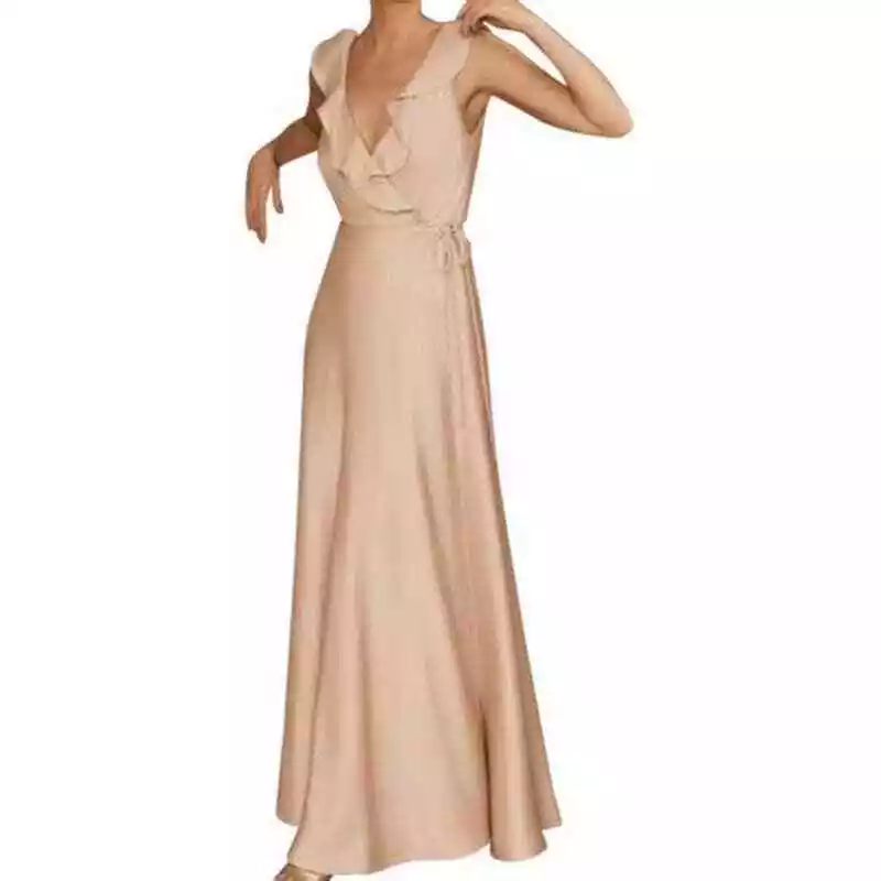 Bhldn 2025 champagne dress