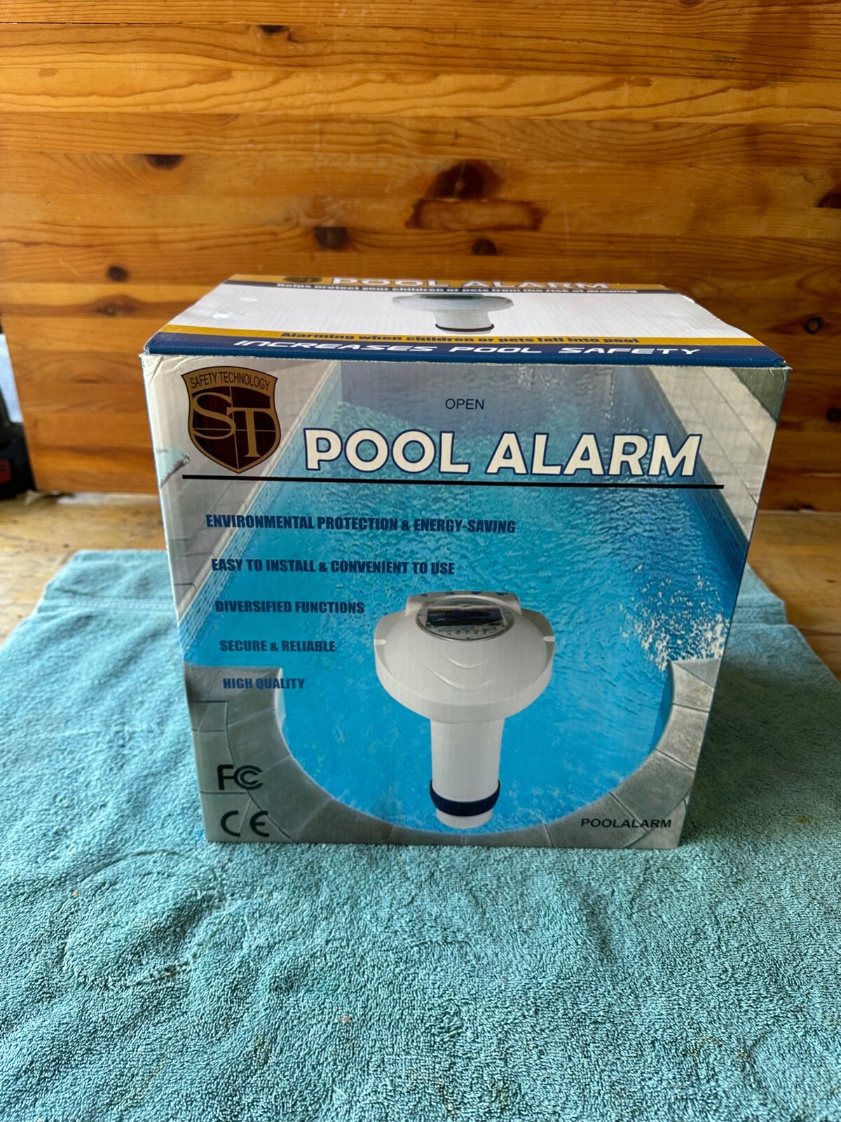 IC ICLOVER Pool Alarm Outdoor Inground Immersion Swimming Pool Safety Alarm