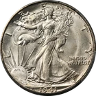 1941-D Walking Liberty Half PCGS MS66 Blazing White Gem Strong Strike