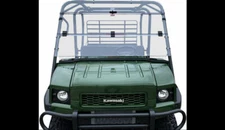 Kawasaki Mule 4000 4010 Trans Full Front Folding Flip Down Windshield 2009-2022