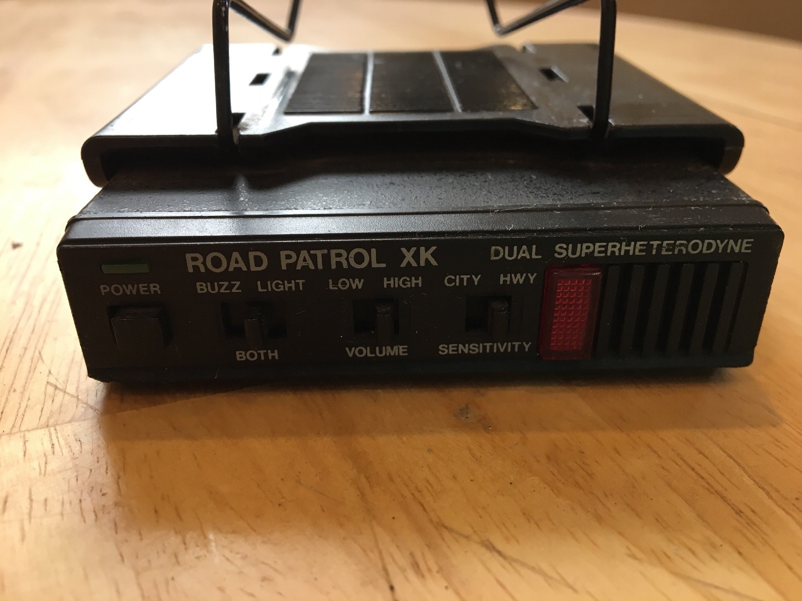 Radio Shack Micronta Road Patrol XK Radar Detector Visor Clip 221619