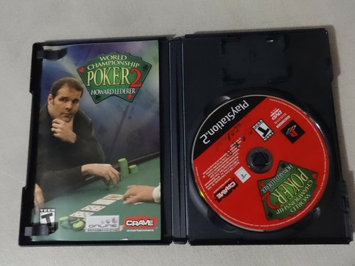 World Championship Poker 2 Sony Playstation 2 PS2 Game Complete Free Ship - Picture 2 of 3