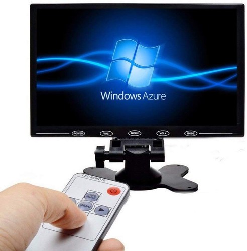 7" LCD CCTV Monitor PC Screen AV/RCA/VGA/HDMI 1080P for DSLR Raspberry Security - Picture 2 of 15