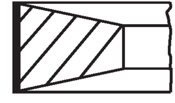 Mahle 681 12 N0 Kolbenringsatz FüR Hyundai KIA-image