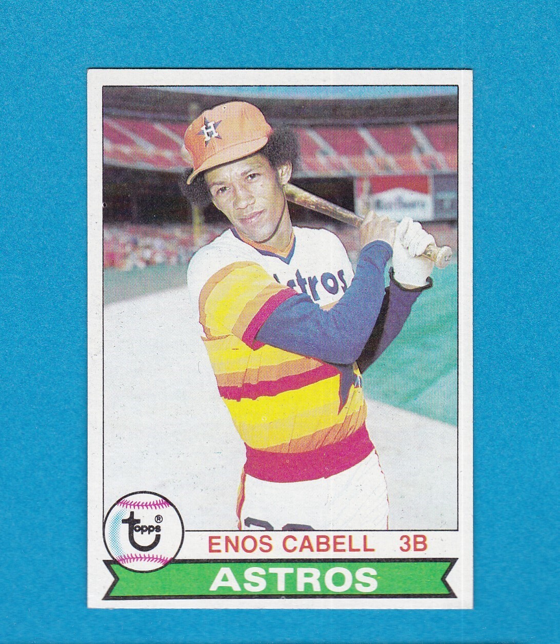 1979 TOPPS BASEBALL SET BREAK 515 ENOS CABELL ASTROS NM+