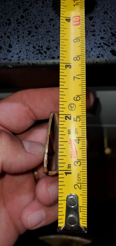 Espada de oficial del ejército japonés original de la Segunda Guerra Mundial Habaki #3 Foto 4 de 4