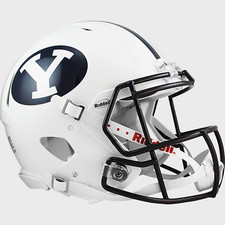 BRIGHAM YOUNG BYU COUGARS NCAA Riddell SPEED Full Size Authentic Football Helmet