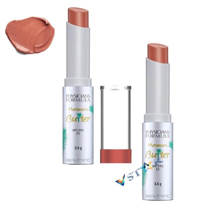 2 x Physicians Formula Murumuru Butter Lippencreme LSF 15 Brasilianischer Sonnenuntergang