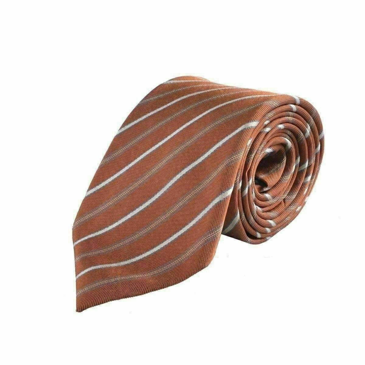 Prochownick 100% Silk Multi-Color Striped Neckwear Tie Cravat