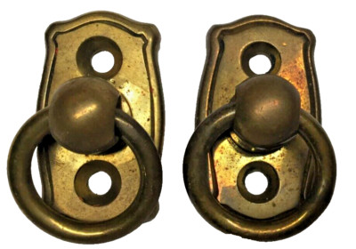 Car Truck Interior Trim Bracket Escutcheon Strap Brass NOS 1920S 30S Antique