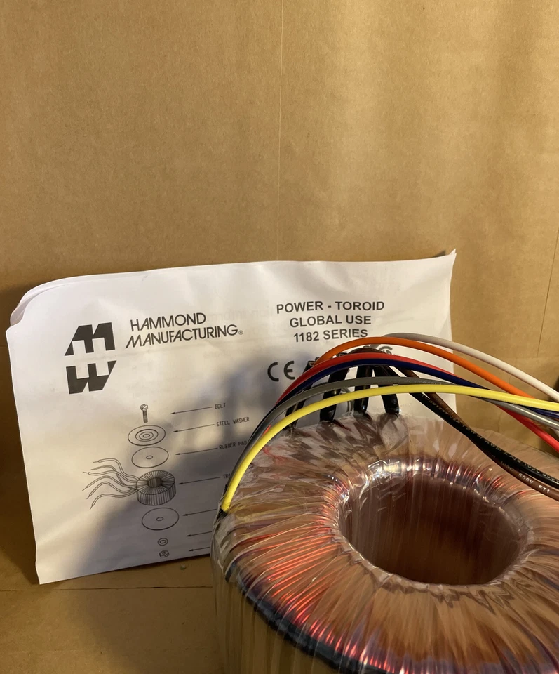 Hammond Mfg TRANSFORMER TOROIDAL POWER 1182Q117   (F-5-02) - Image 4 of 4