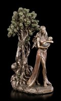 Danu Figur - Keltische GöTtin Mit Baby - Veronese Skulptur Bronziert Deko