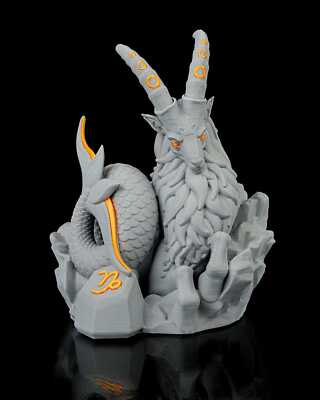 Capricorn Zodiac Statue