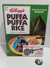 The Monkees Cereal Box Repro + Mike Nesmith Coin Kelloggs 1967