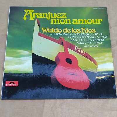 Waldo De Los Rios | ARNAJUEZ MON AMOUR | Rodrigo Joaquin Concerto Vintage LP Top